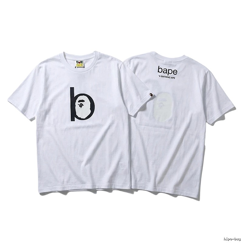 Bape Ape Head Simple White T-shirt