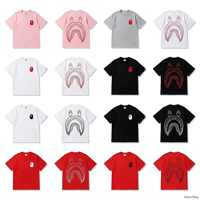 Bape Shark Series Trendy Brand T-shirts