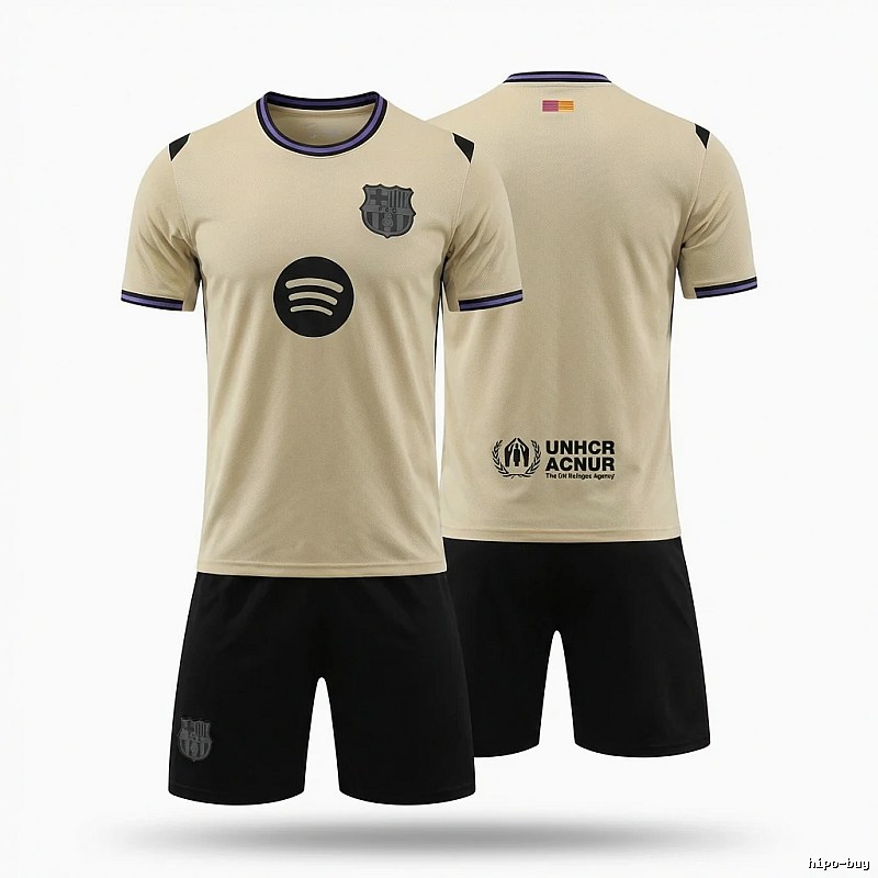 Barcelona away wind beige jersey