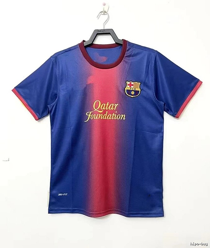 Barcelona Gift Ready Retro soccer jersey Blue Red Barcelona with Fresh Pattern