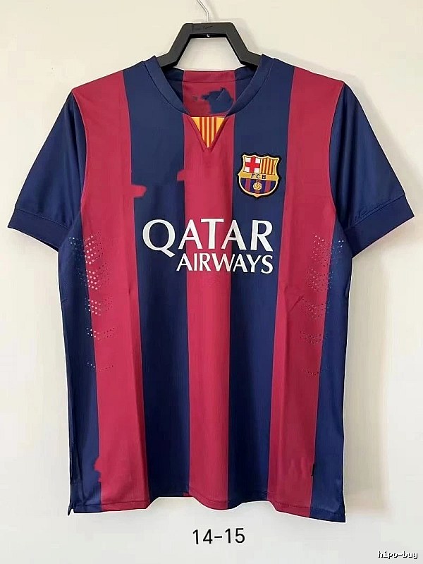 Barcelona Gift Ready Retro soccer jersey Blue Red Barcelona with Standout Detail