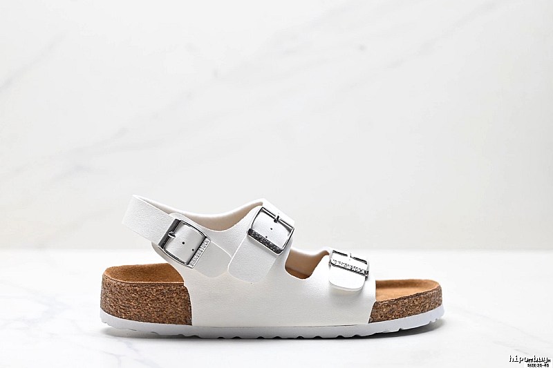 Birkenstock Classic Casual Style White Sandals