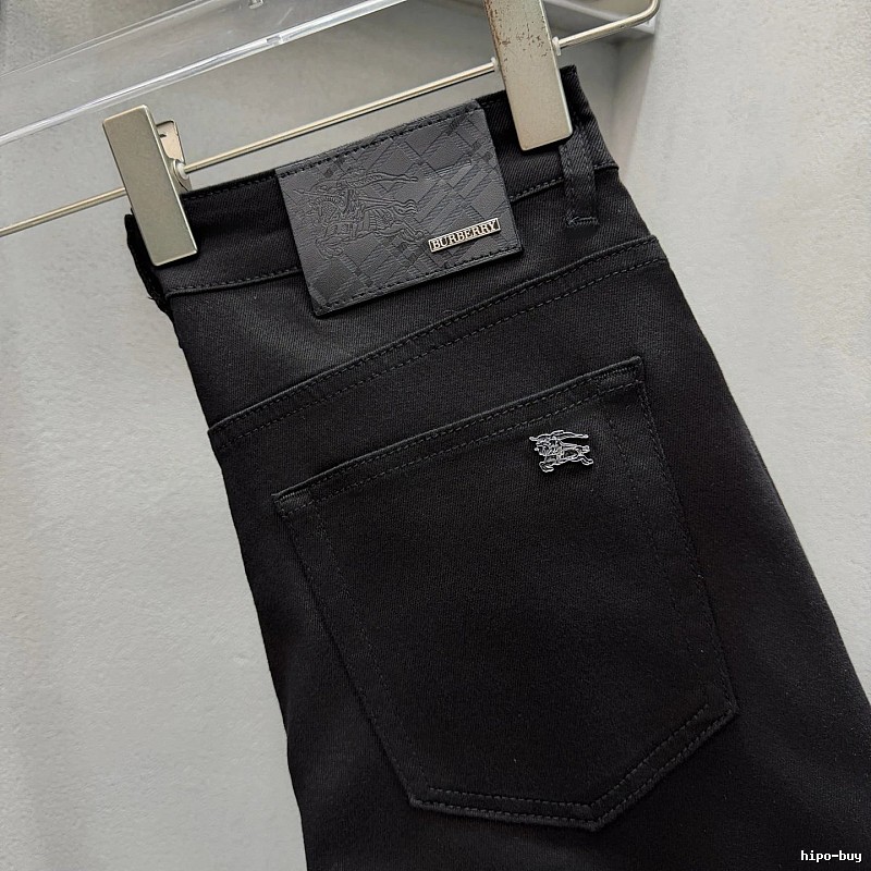 Burberry Logo Jeans - Tonal Knight Emblem And Branded Back Patch Style Edit