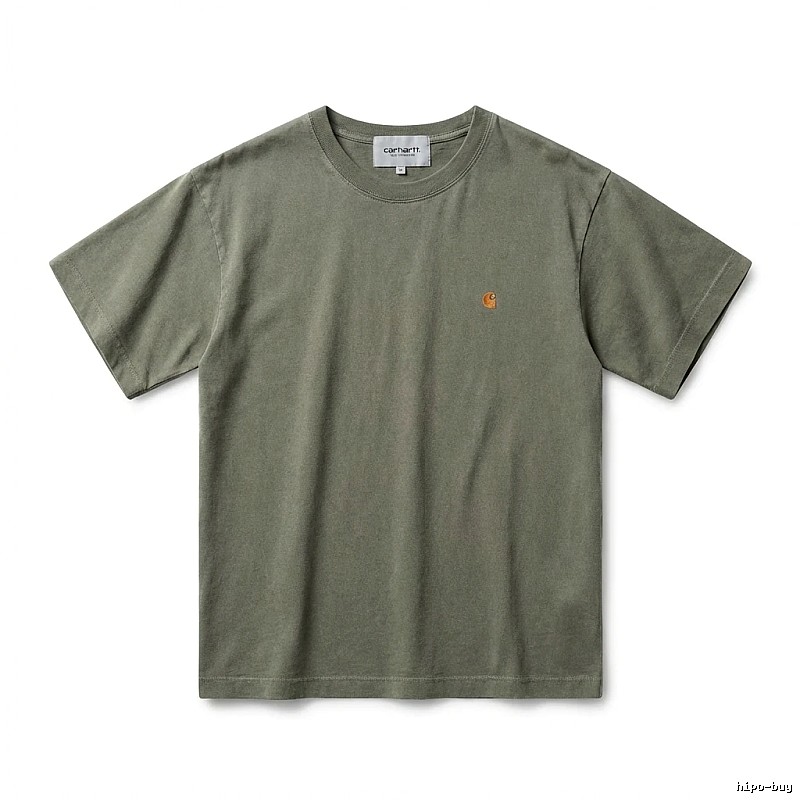 Carhartt basic retro style olive green T-shirt