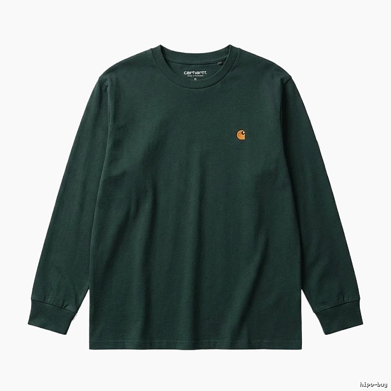 Carhartt basic simple dark green sweatshirt