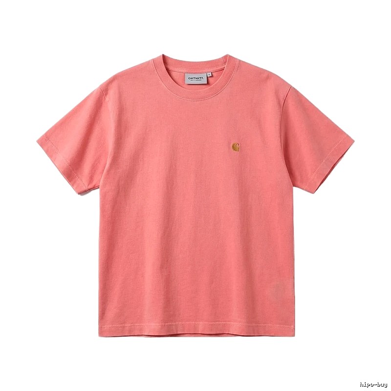 Carhartt Classic Simple Style Pink T-shirt