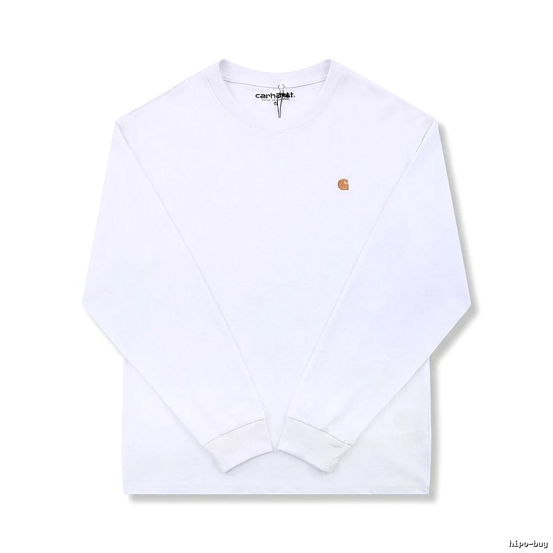 Carhartt classic simple style white sweatshirt