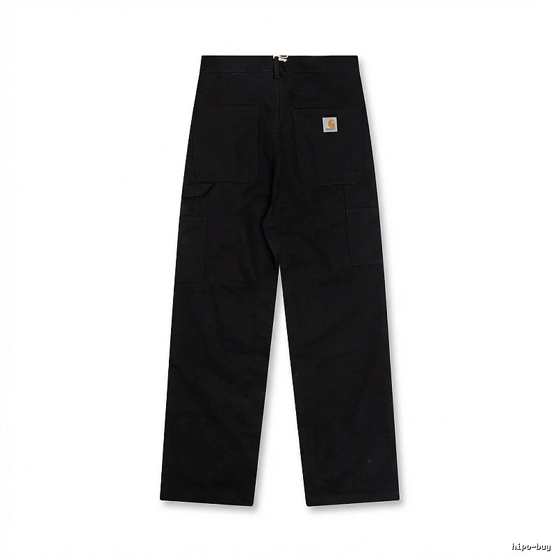 Carhartt workwear style black long trousers
