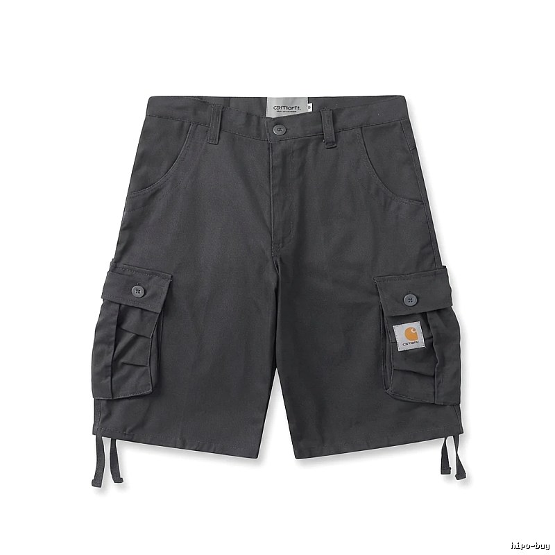 Carhartt workwear style dark grey shorts