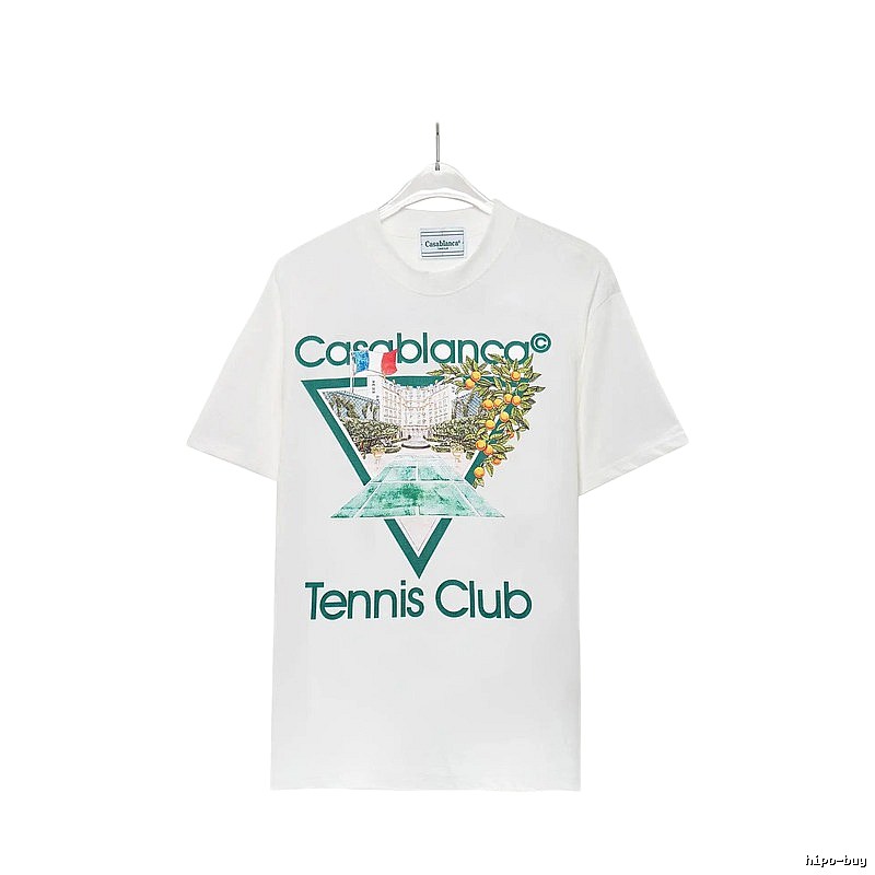 Casablanca Tennis Club White T-shirt