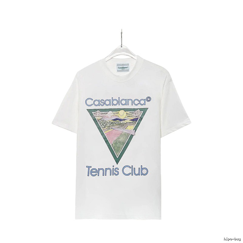 Casablanca Tennis Club Wind White T-shirt