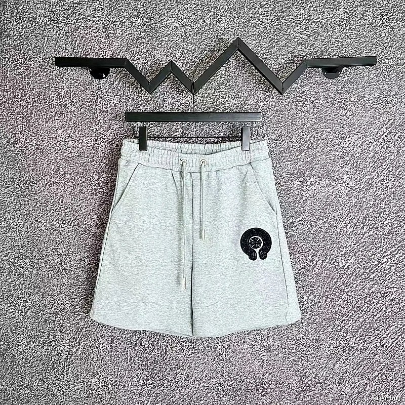 Chrome Hearts casual light gray shorts