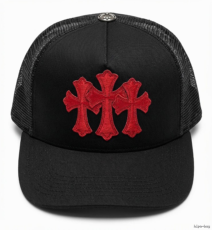 Chrome Hearts Cross Cool Black Hat
