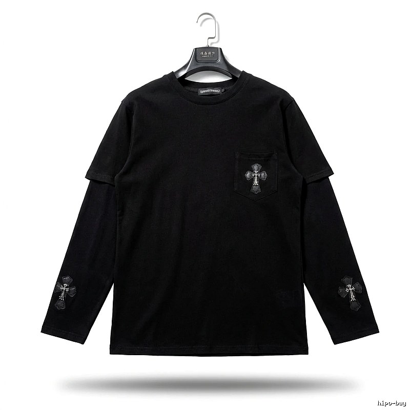 Chrome Hearts Cross Dark Style Top