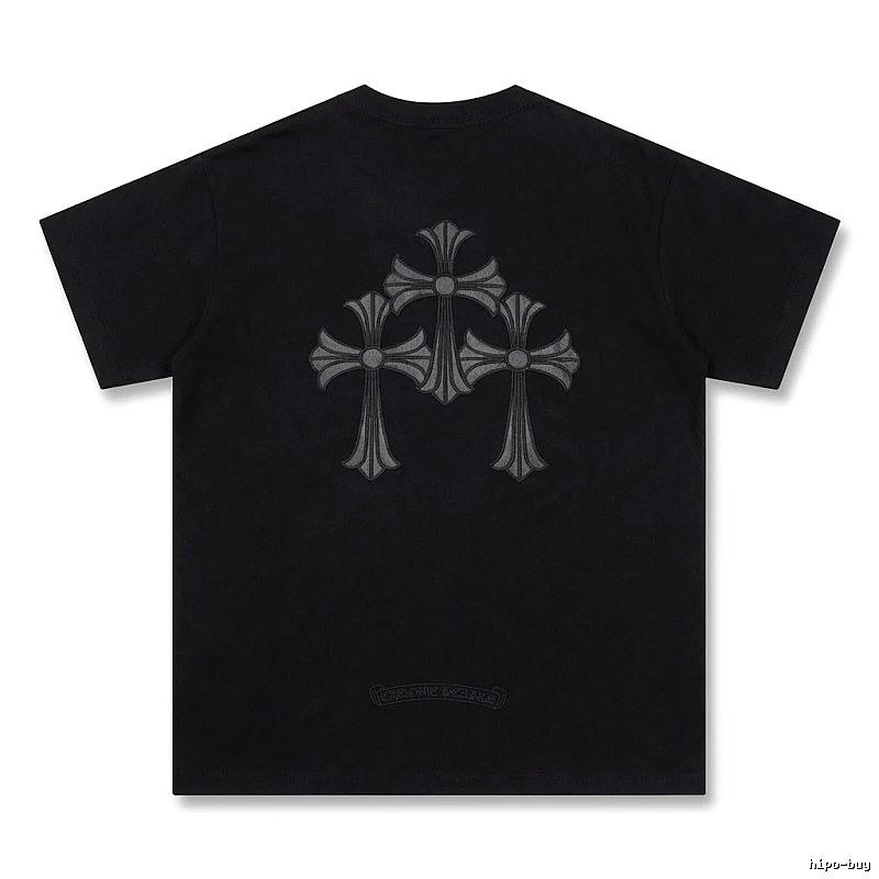 Chrome Hearts Cross Print Black T-shirt