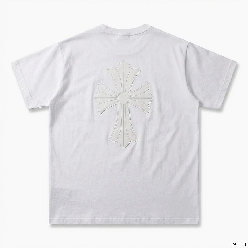 Chrome Hearts Cross Simple White T-shirt