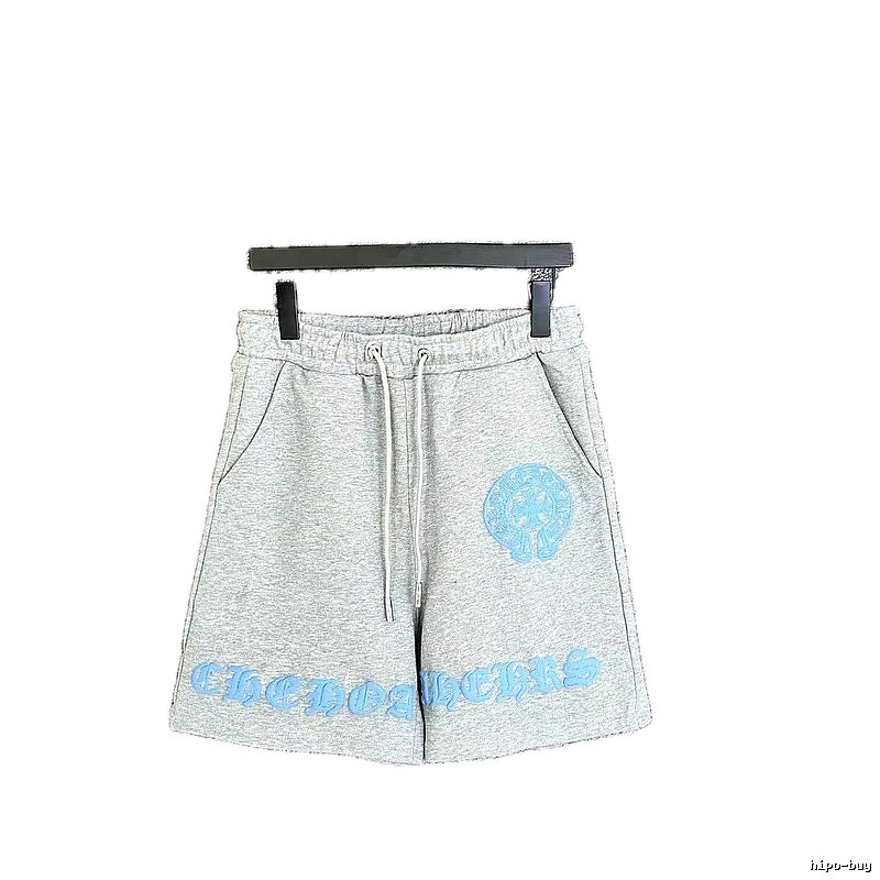 Chrome Hearts grey trendy brand shorts