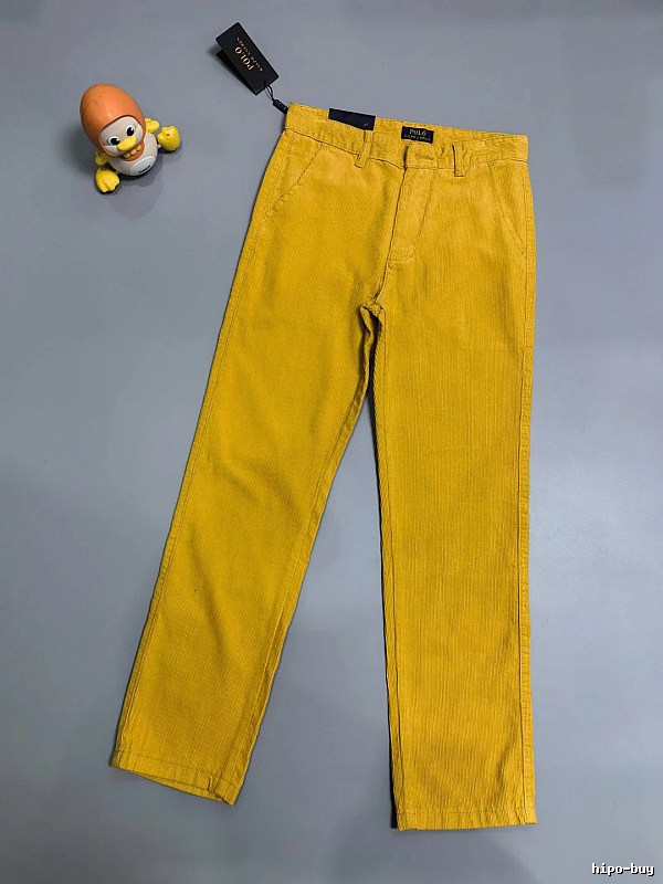 Clean Utility-Inspired Leg And Simple Waistband Mustard Yellow Straight Casual Pants