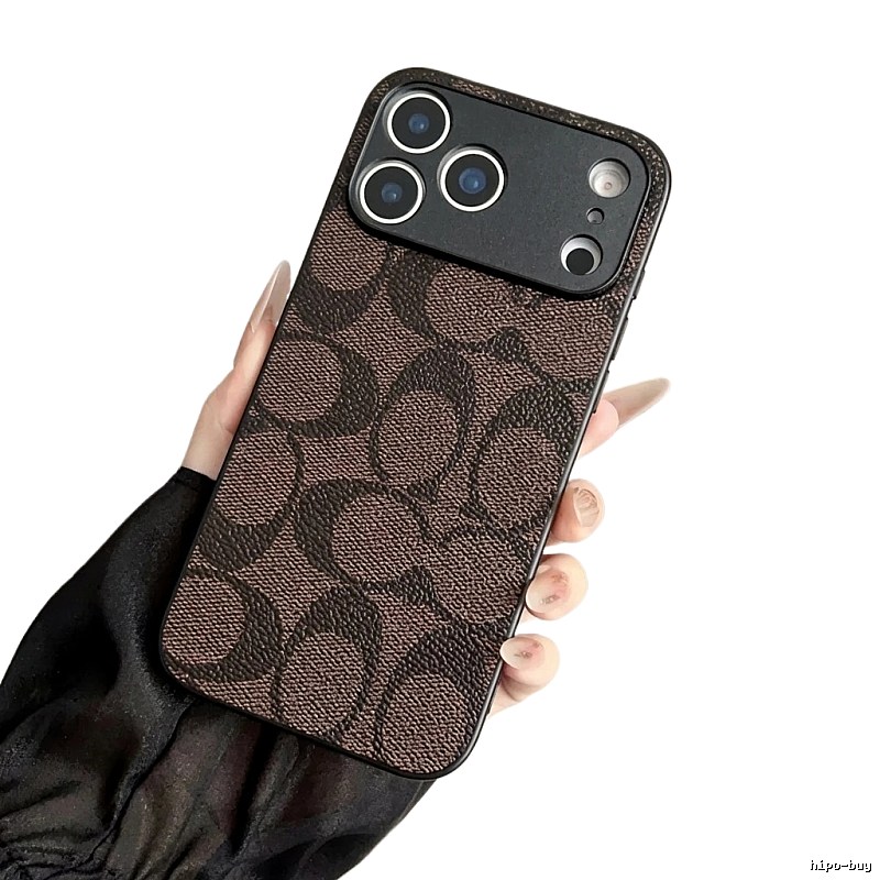 Coach Printed Retro iPhone Case