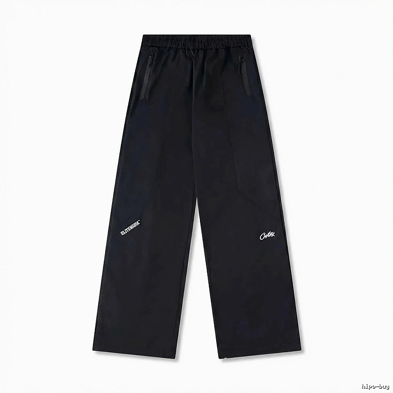 Corteiz Elite Series Trendy and Cool Style Black Long Pants