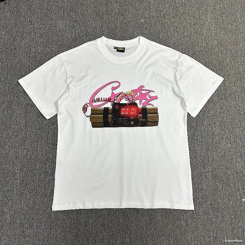 Corteiz Statement Logo T-shirt Black Corteiz for Easy Pairing