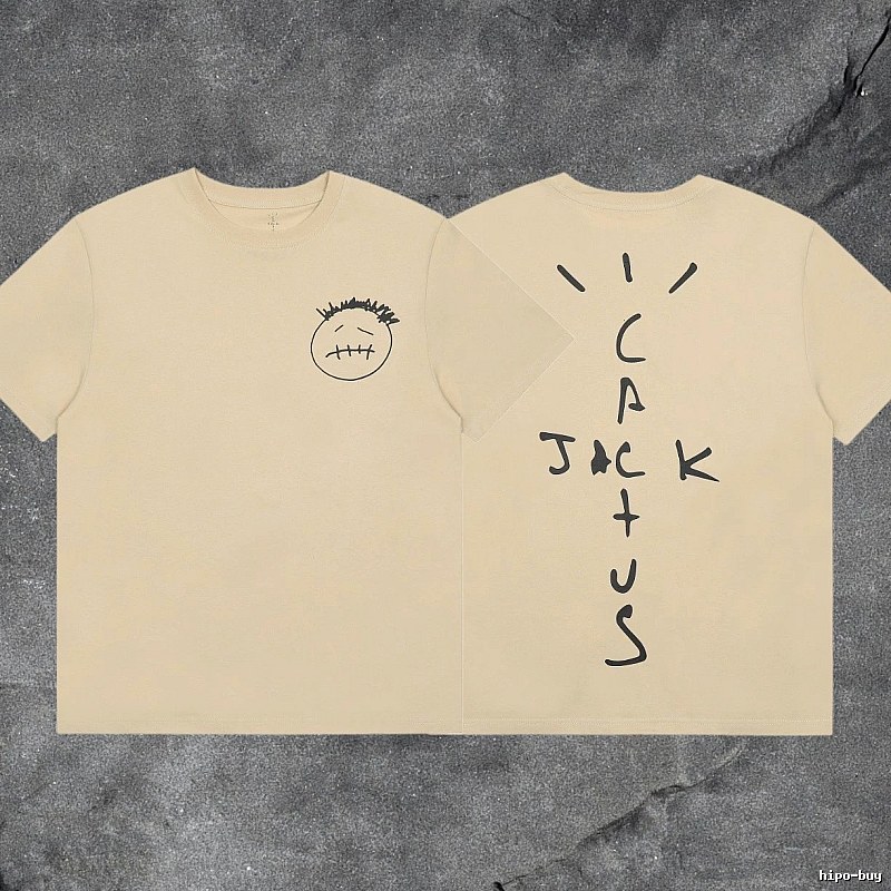 Denim Tears 2031-96 Beige Graphic T-Shirt Warm Weather