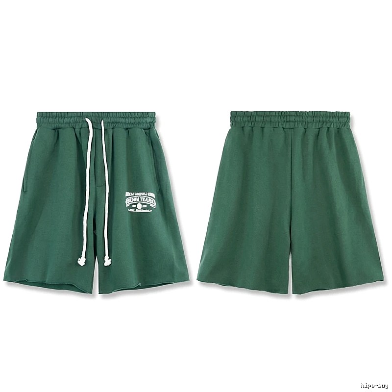 DENIM TEARS American Retro Green Shorts