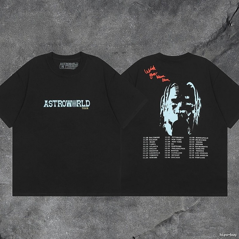 Denim Tears Black Graphic T-Shirt Easy Pairing