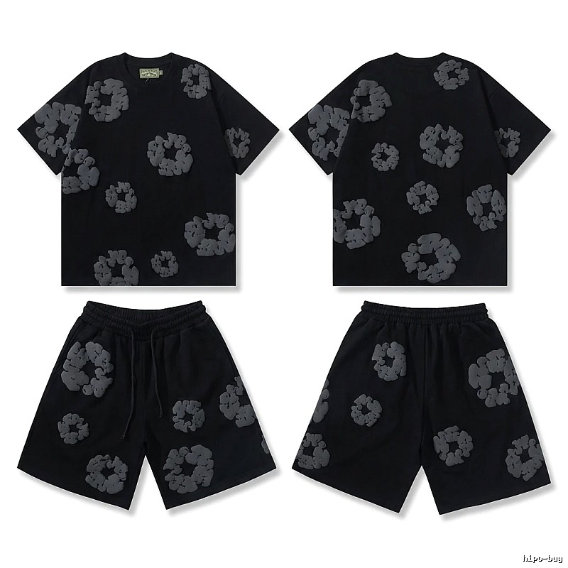 DENIM TEARS Printed Casual Black Suit