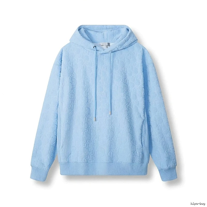 Dior's classic light blue hoodie