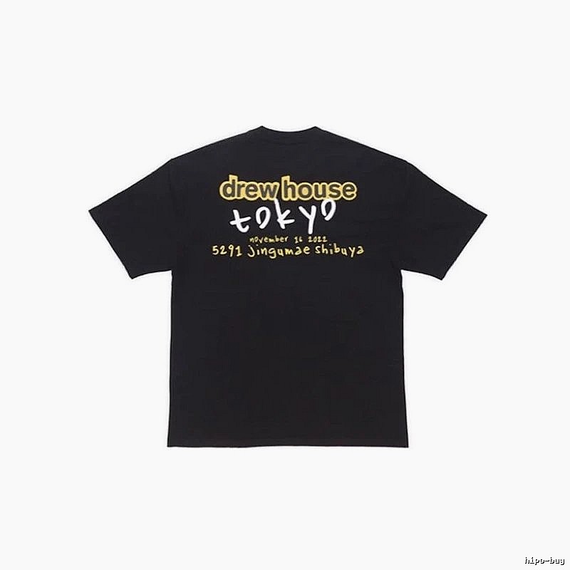 DrewHouse Tokyo Limited Street Style Black T-Shirt