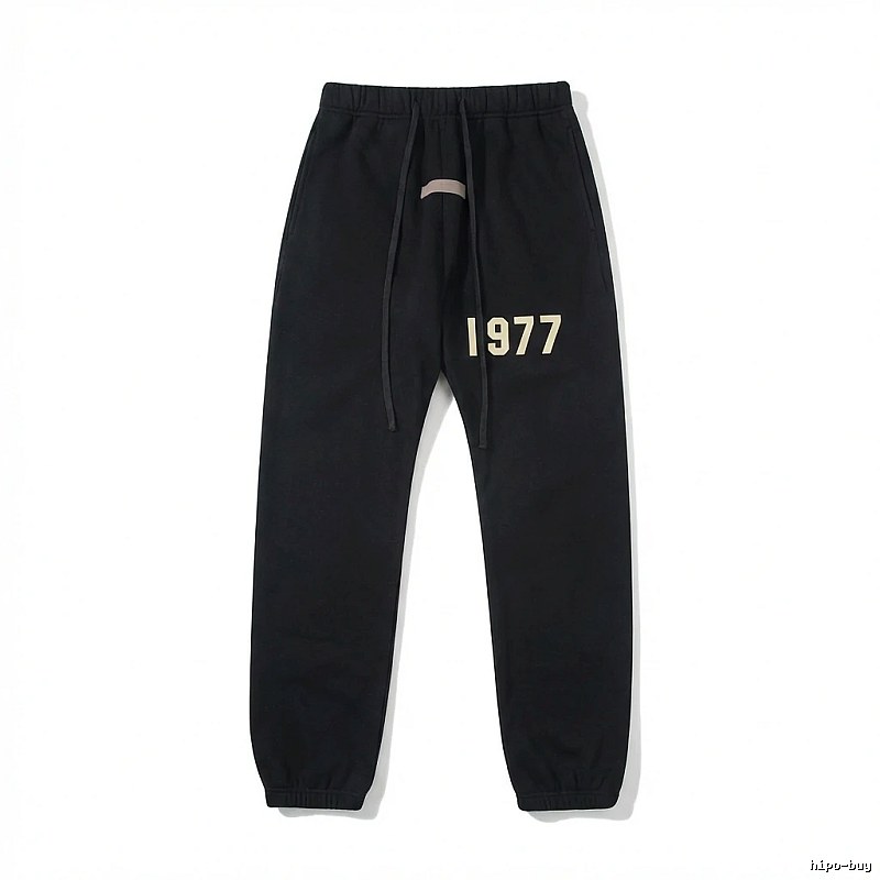 ESSENTIALS 1977 Wind Black Sweatpants