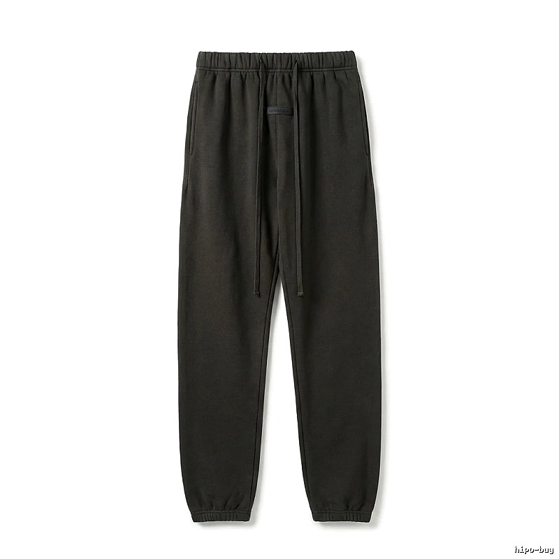 ESSENTIALS Basic Casual Black Pants