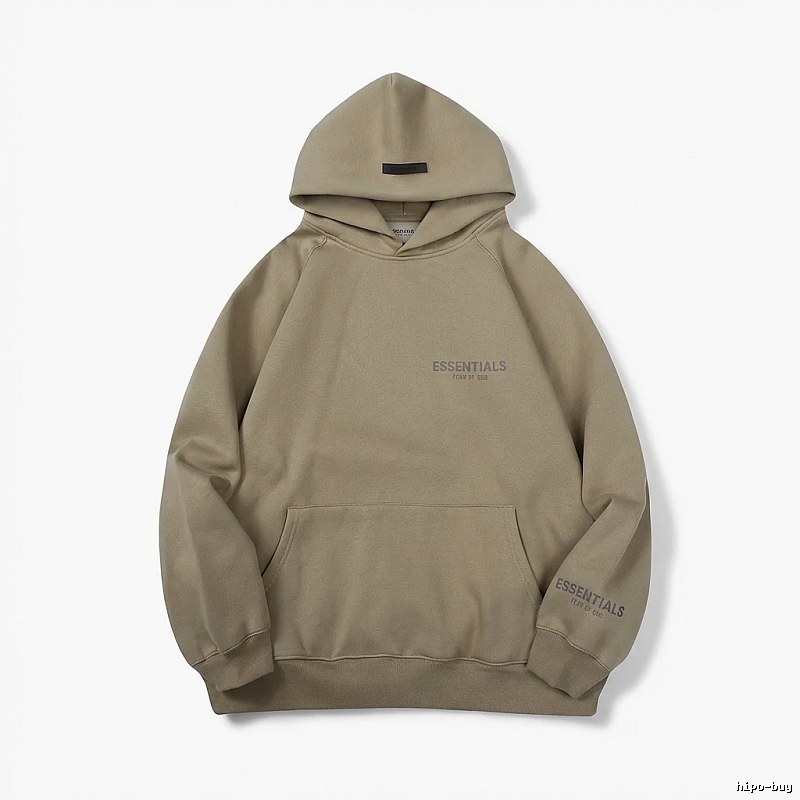 ESSENTIALS Basic Khaki Sweatshirt