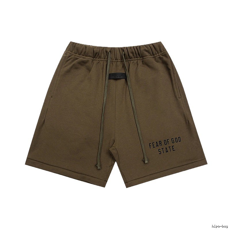 ESSENTIALS Casual Khaki Shorts