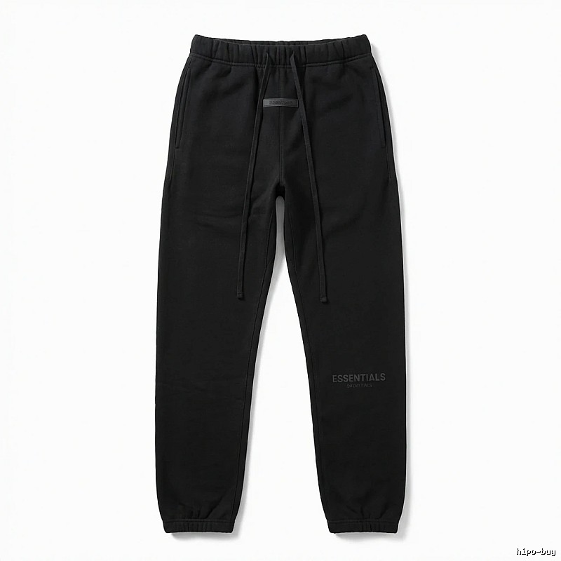 ESSENTIALS minimalist black sweatpants