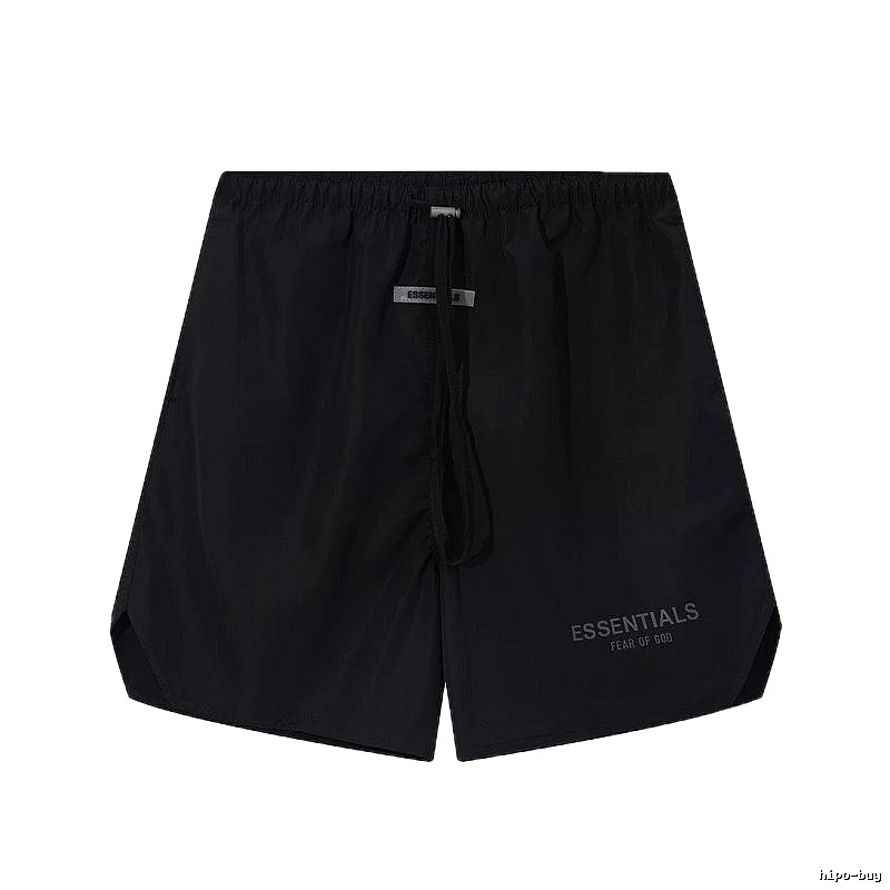 ESSENTIALS minimalist style black shorts