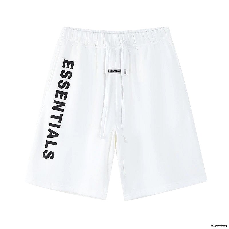 ESSENTIALS minimalist style white shorts