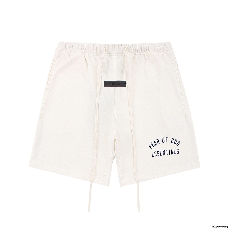 ESSENTIALS minimalist style white shorts