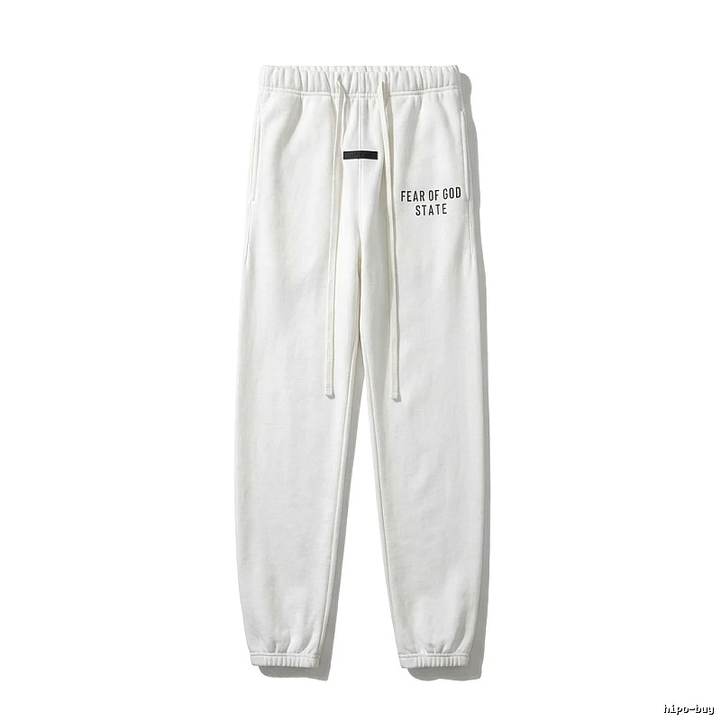 ESSENTIALS Simple Style White Sweatpants