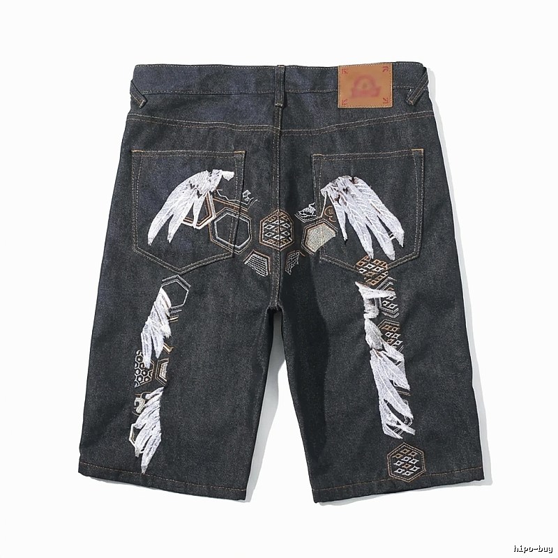 EVISU trendy denim shorts
