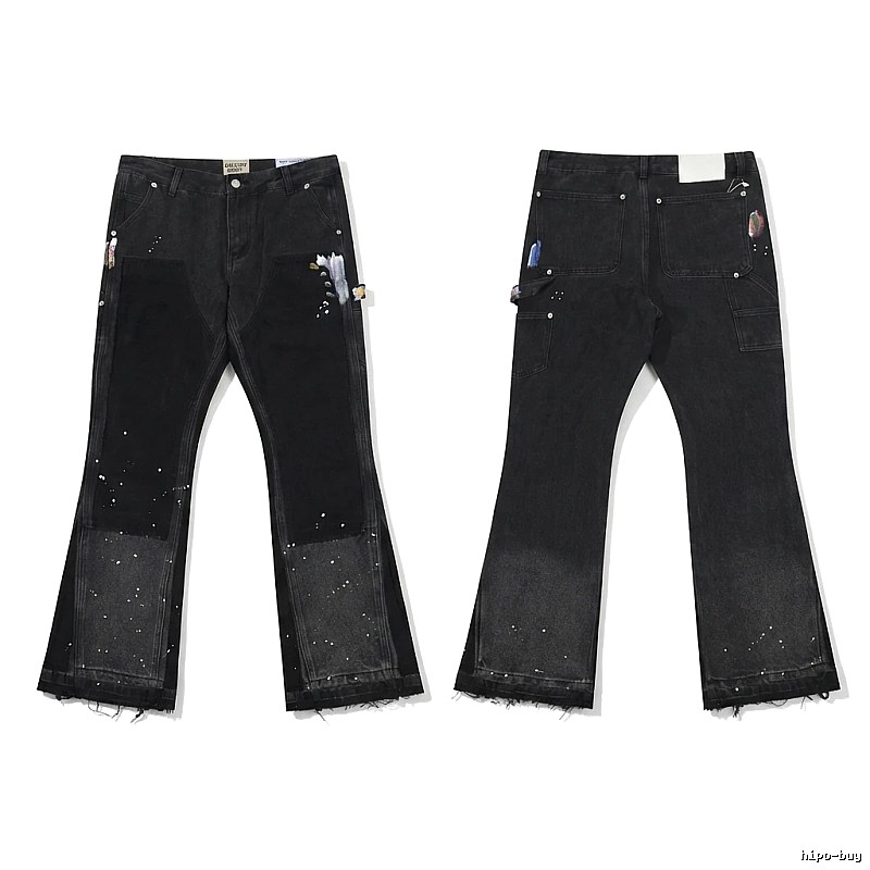 Gallery Dept Graffiti Style Black Jeans