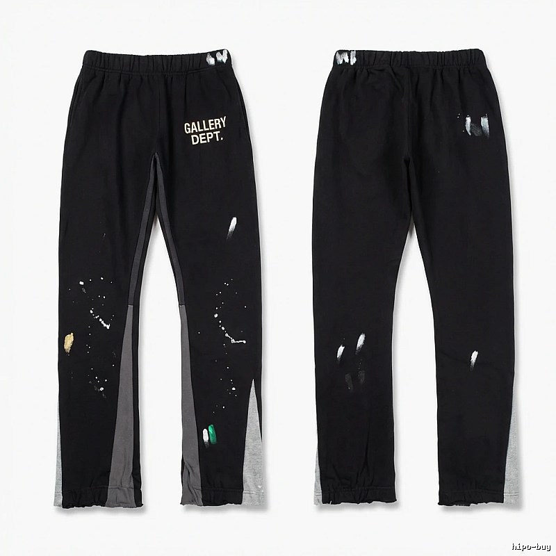 Gallery Dept Graffiti Style Black Long Pants