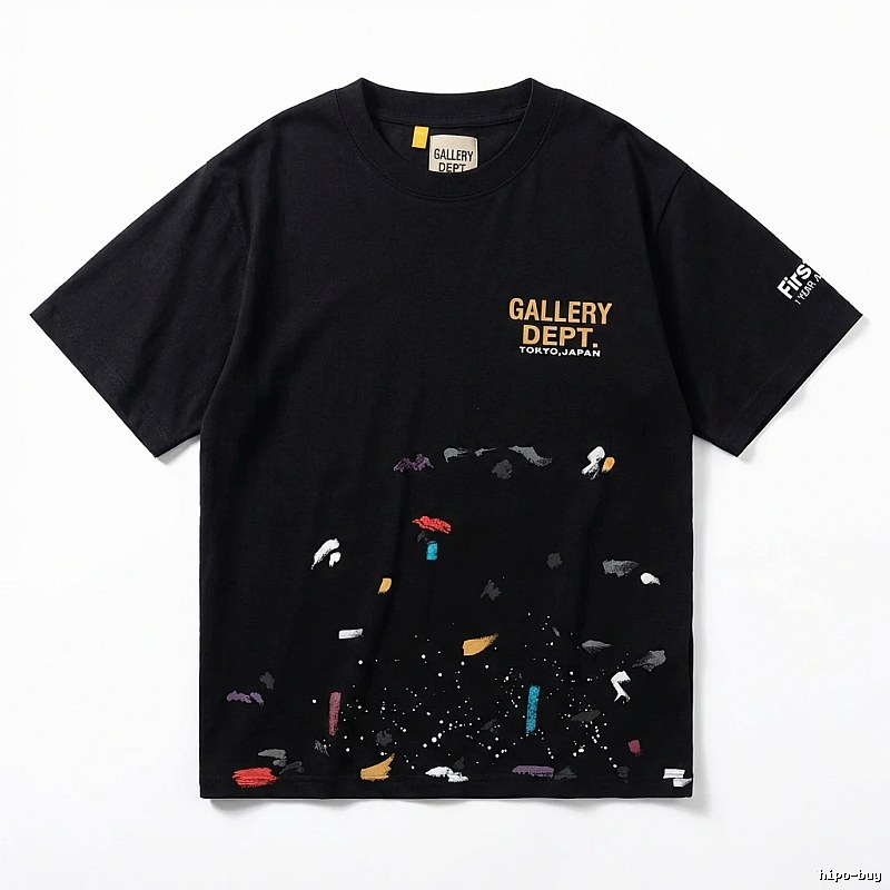 Gallery Dept Graffiti Style Black T-shirt