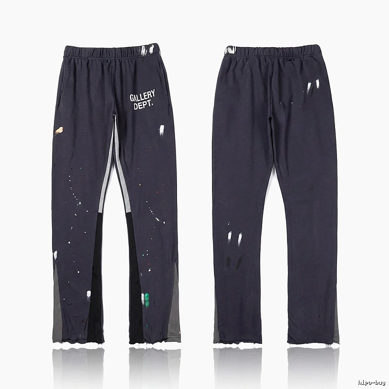 Gallery Dept Graffiti Style Black Trousers