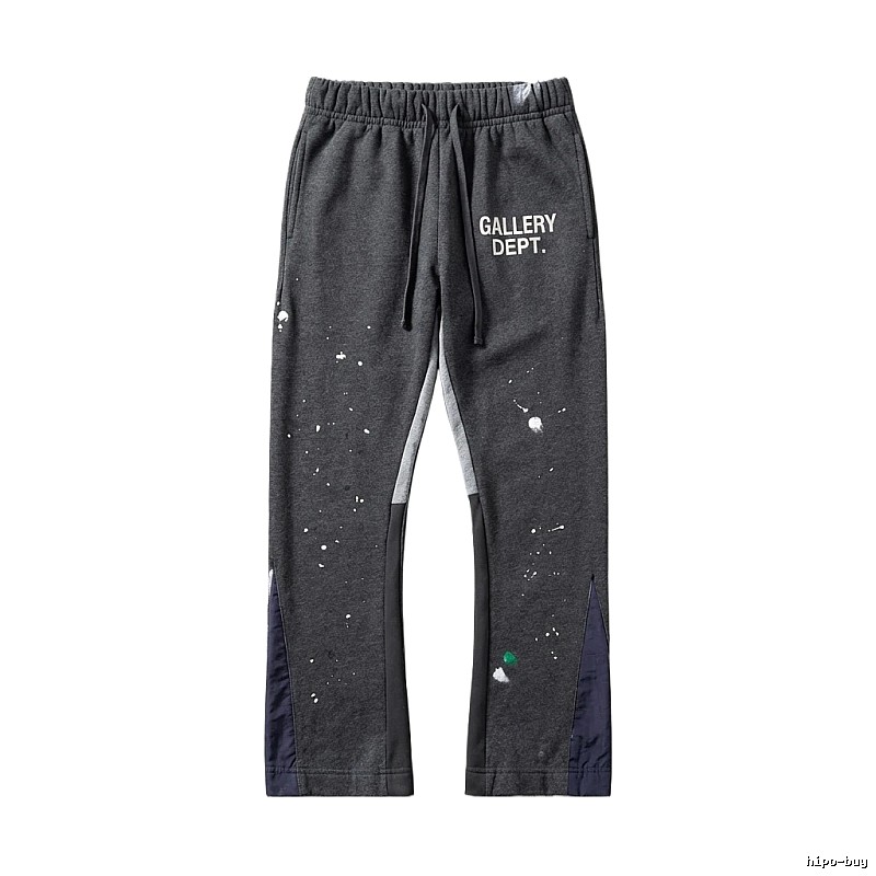 Gallery Dept Graffiti Style Grey-Purple Sweatpants