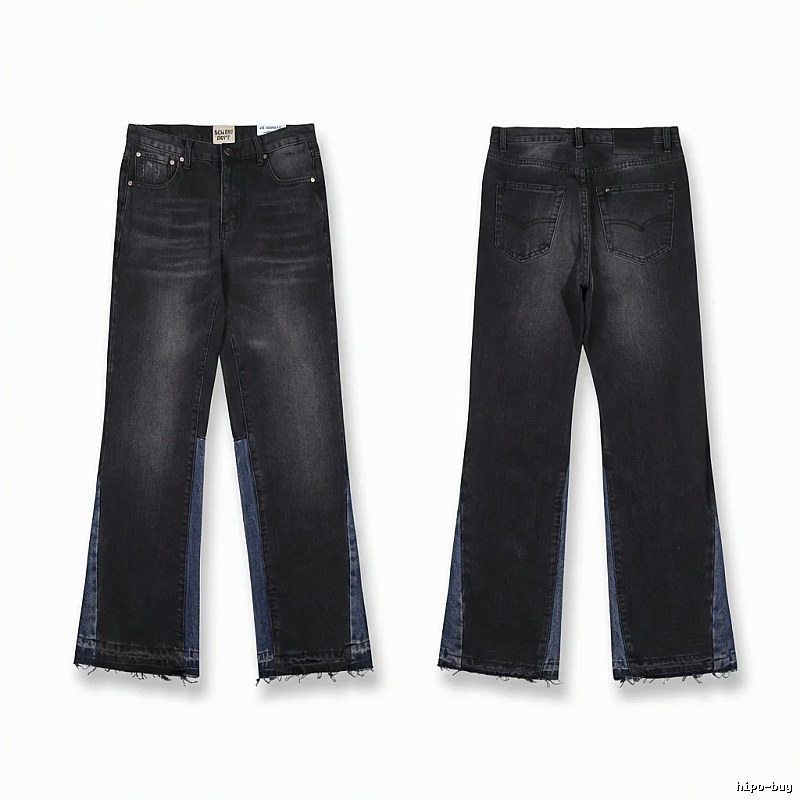 Gallery Dept. patchwork denim style long pants