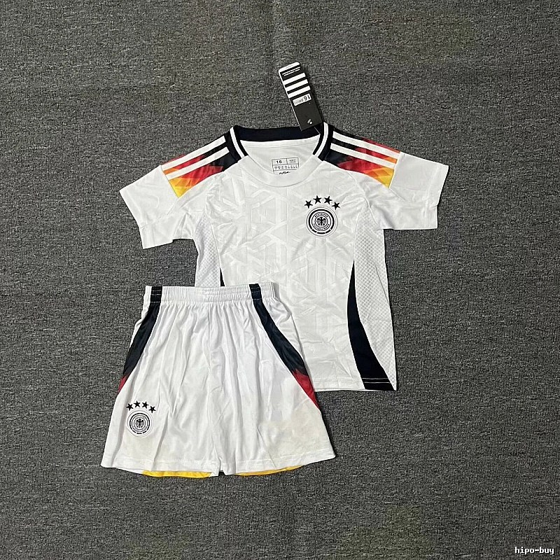 Germany Classic Soccer jersey set White Germany Football for Daily Styling