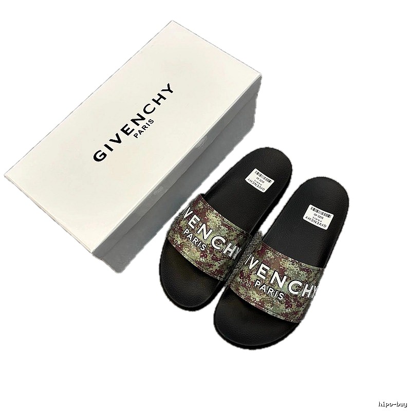 Givenchy Trendy Printed Camouflage Slides