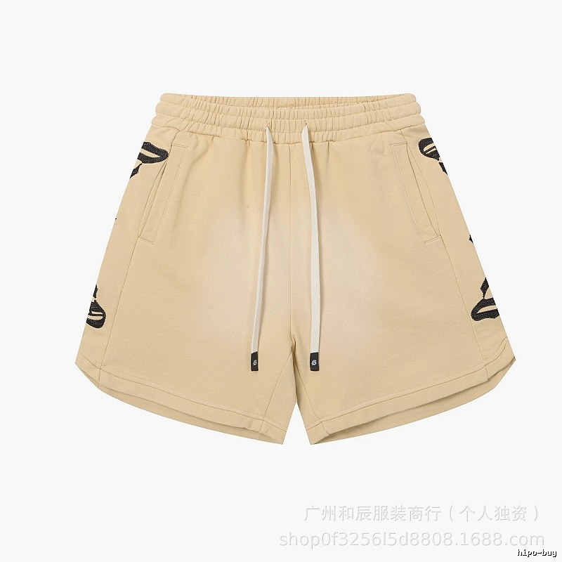 Godspeed Print Street Style Khaki Shorts